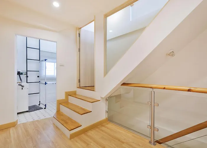 Ferienhaus Japanese Inspired Townhome Near Ekkamai Bts *